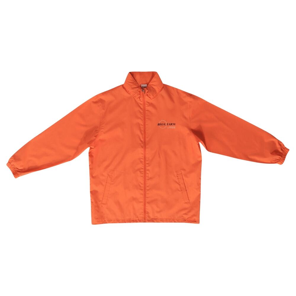 Marjane Long Sleeve Bio Farm Zip Up Windbreaker Orange 2XL